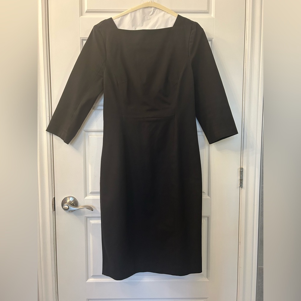 Banana Republic Black 2/3 Sleeve Dress